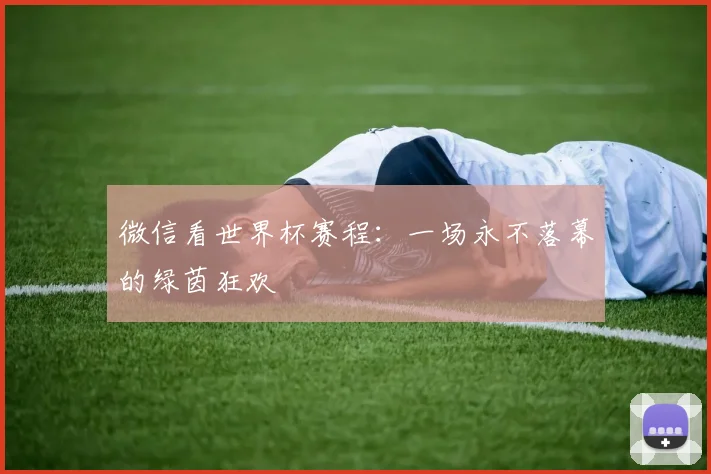 微信看世界杯赛程：一场永不落幕的绿茵狂欢