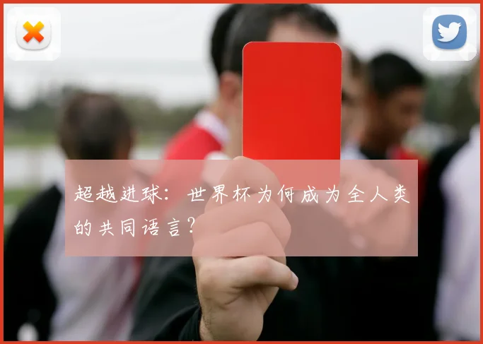 超越进球：世界杯为何成为全人类的共同语言？