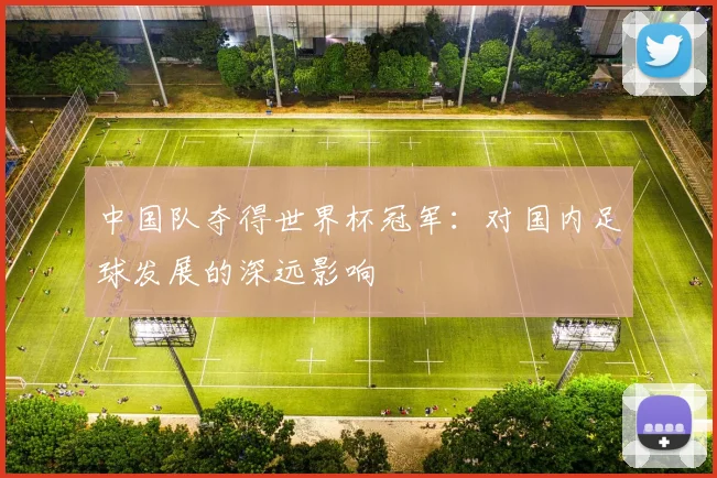 中国队夺得世界杯冠军：对国内足球发展的深远影响